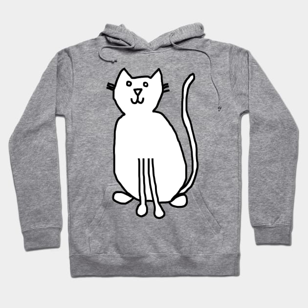 Black and white cat sweatshirt new arrivals